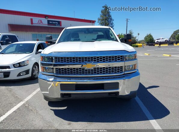 1GC1KREG9KF103863 2019 CHEVROLET SILVERADO White უკანა სალონის ხედი