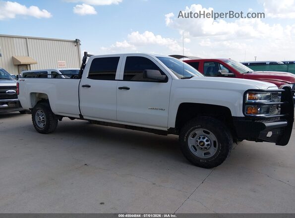 1GC1KREGXKF120087 2019 CHEVROLET SILVERADO Белый 