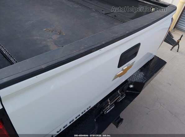 1GC1KREGXKF120087 2019 CHEVROLET SILVERADO Белый Вид щитка приборов