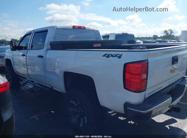 1GC1KREY1KF187766 2019 CHEVROLET SILVERADO White Widok wnętrza z tyłu