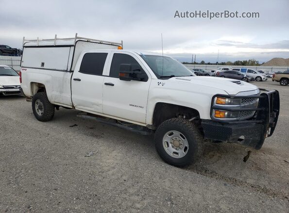 1GC1KREY2KF259994 2019 CHEVROLET SILVERADO White ძრავის განყოფილების ხედი