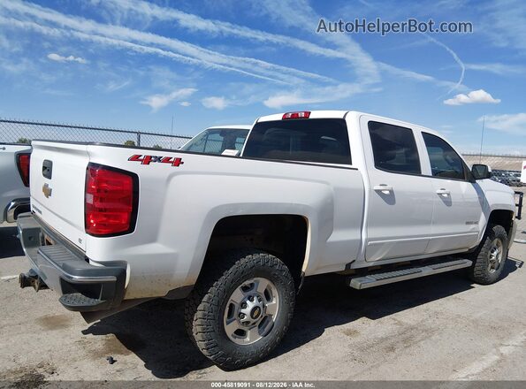 1GC1KSEG0KF180404 2019 CHEVROLET SILVERADO White Вид задньої частини салону