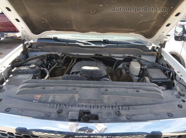 1GC1KSEG0KF180404 2019 CHEVROLET SILVERADO White Вид ззаду