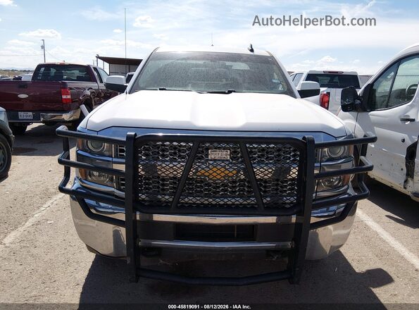 1GC1KSEG0KF180404 2019 CHEVROLET SILVERADO White Вид щитка приладів