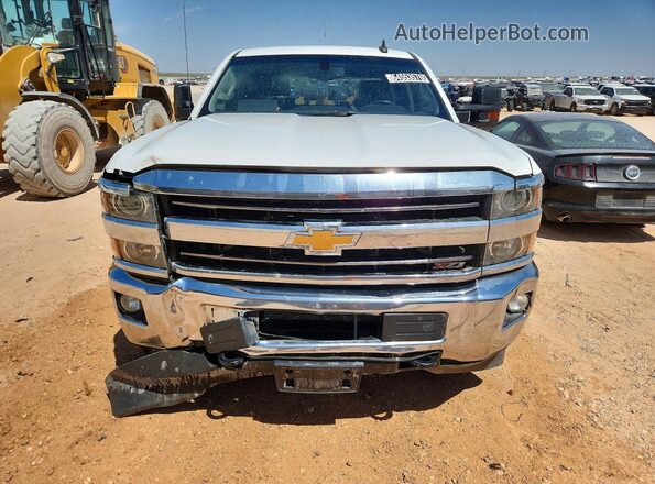 1GC1KSEG2KF222006 2019 CHEVROLET SILVERADO White Widok z przodu