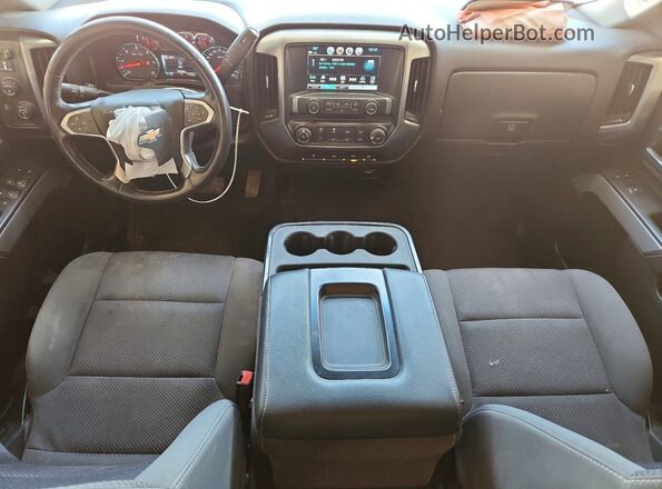 1GC1KSEG2KF222006 2019 CHEVROLET SILVERADO White Widok deski rozdzielczej