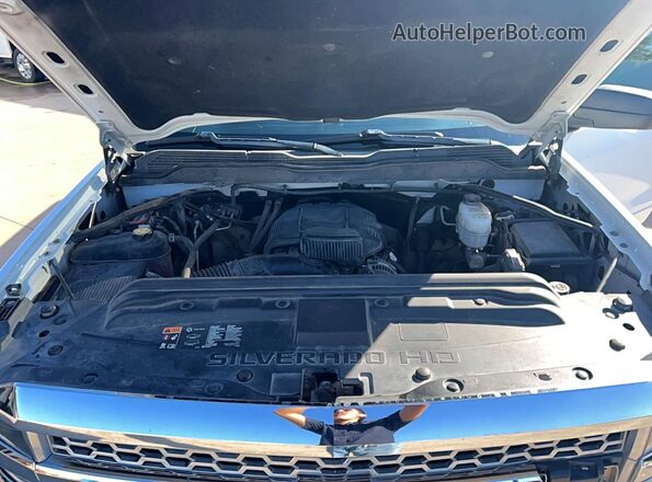 1GC1KSEG6KF266025 2019 CHEVROLET SILVERADO White წინა სალონის ხედი