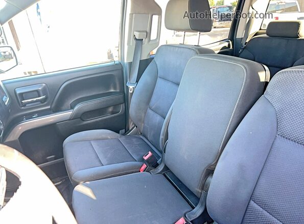 1GC1KSEG6KF266025 2019 CHEVROLET SILVERADO White VIN კოდის სტიკერის ხედი