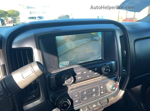 1GC1KSEG6KF266025 2019 CHEVROLET SILVERADO White უკანა სალონის ხედი