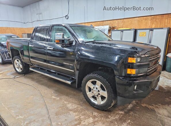 1GC1KSEGXKF235747 2019 CHEVROLET SILVERADO Черный Передняя правая четверть