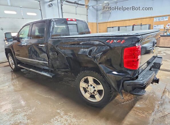 1GC1KSEGXKF235747 2019 CHEVROLET SILVERADO Черный Задняя левая четверть