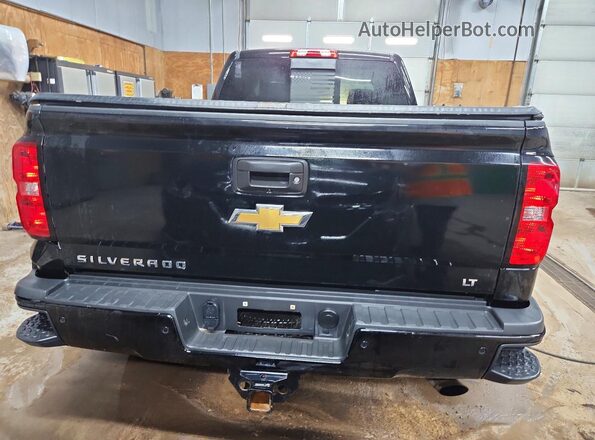 1GC1KSEGXKF235747 2019 CHEVROLET SILVERADO Черный Вид сзади