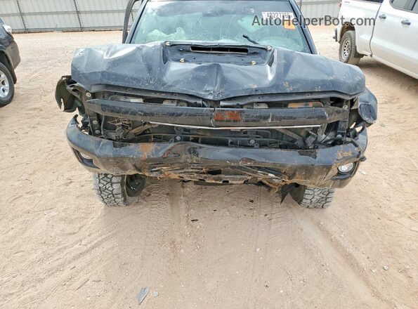 1GC1KTEY3KF257569 2019 CHEVROLET SILVERADO Black Widok wnętrza z tyłu