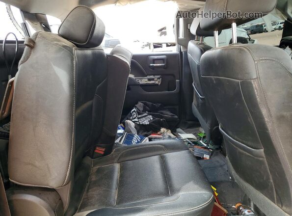 1GC1KTEY3KF257569 2019 CHEVROLET SILVERADO Black Widok tylnych siedzeń