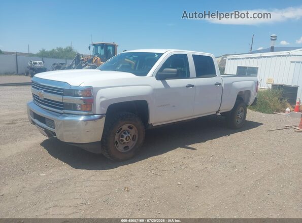 1GC1KUEG0JF279587 2018 CHEVROLET SILVERADO White Przód lewy