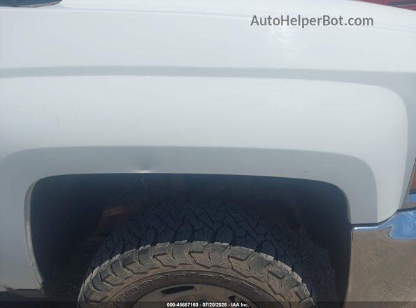 1GC1KUEG0JF279587 2018 CHEVROLET SILVERADO White Widok wnętrza 360 stopni