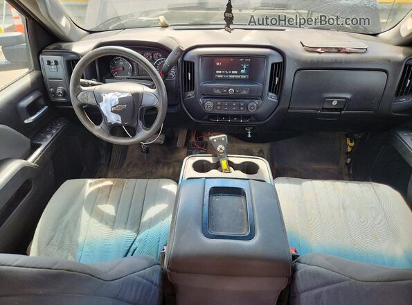1GC1KUEG2GF186918 2016 CHEVROLET SILVERADO Black Vista del salpicadero