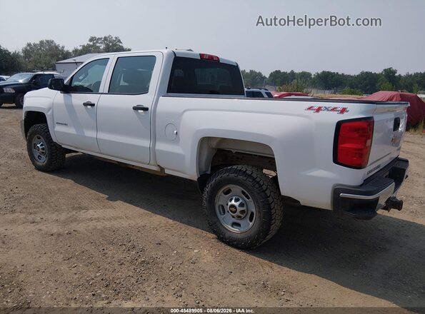 1GC1KUEG2HF204545 2017 CHEVROLET SILVERADO White Tył lewy