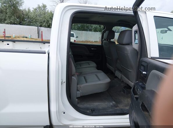 1GC1KUEG2HF204545 2017 CHEVROLET SILVERADO White Widok tylnych siedzeń