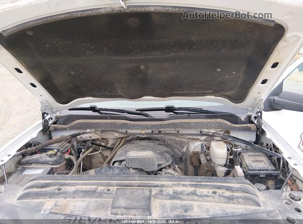 1GC1KUEG2HF204545 2017 CHEVROLET SILVERADO White Widok komory silnika