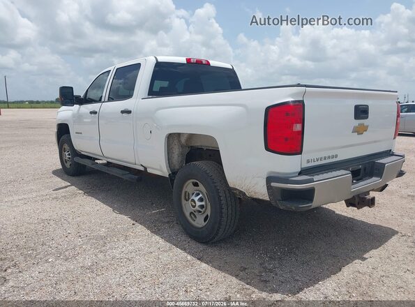 1GC1KUEG2JF225403 2018 CHEVROLET SILVERADO White Հետևի ձախ