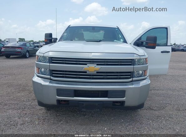 1GC1KUEG2JF225403 2018 CHEVROLET SILVERADO White Դիմացի տեսք