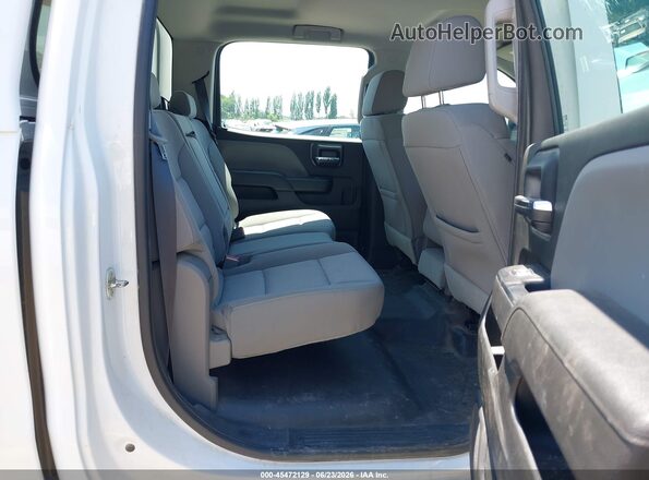 1GC1KUEG2JF257753 2018 CHEVROLET SILVERADO Белый Вид наклейки с VIN-кодом