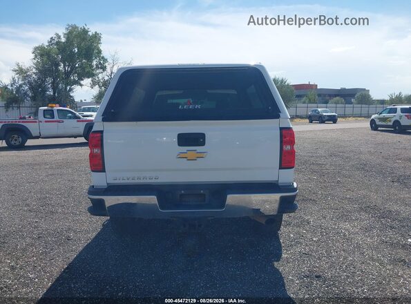 1GC1KUEG2JF257753 2018 CHEVROLET SILVERADO Белый 