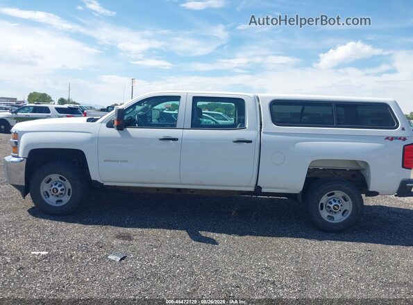 1GC1KUEG2JF257753 2018 CHEVROLET SILVERADO Белый Панорамный вид салона 360°