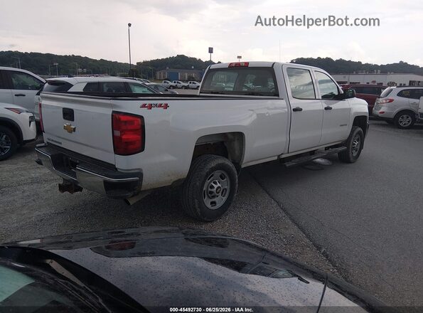 1GC1KUEG3JF245272 2018 CHEVROLET SILVERADO White უკანა მარჯვენა