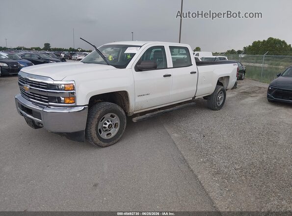 1GC1KUEG3JF245272 2018 CHEVROLET SILVERADO White წინა მარცხენა ხედი სამი მეოთხედიდან