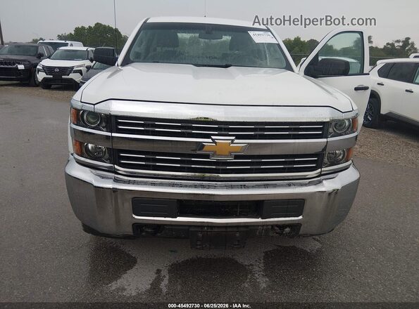 1GC1KUEG3JF245272 2018 CHEVROLET SILVERADO White წინა ხედი