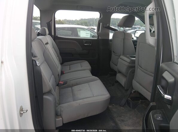 1GC1KUEG3JF245272 2018 CHEVROLET SILVERADO White VIN კოდის სტიკერის ხედი