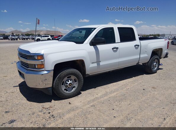 1GC1KUEG3JF258944 2018 CHEVROLET SILVERADO White Vista tres cuartos delantera izquierda