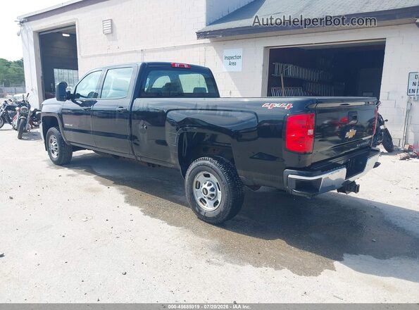 1GC1KUEG5HF217807 2017 CHEVROLET SILVERADO Black უკანა მარცხენა