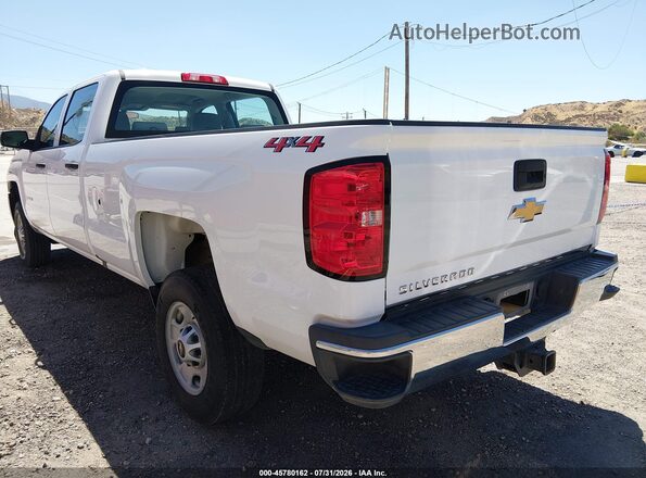 1GC1KUEG5JF236315 2018 CHEVROLET SILVERADO White Задня ліва чверть