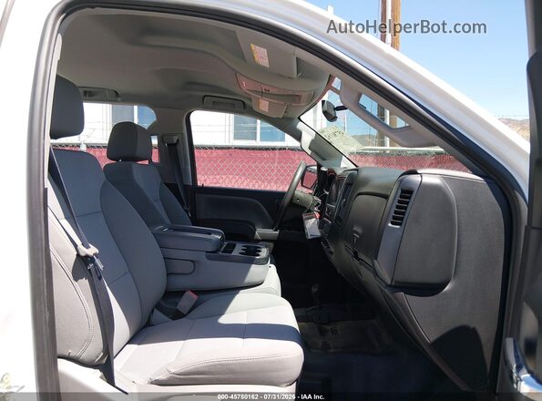 1GC1KUEG5JF236315 2018 CHEVROLET SILVERADO White Вид салону спереду