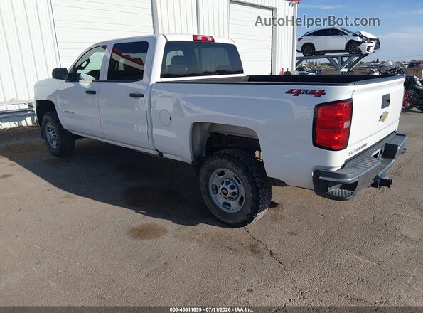 1GC1KUEG5JF258489 2018 CHEVROLET SILVERADO White უკანა მარცხენა