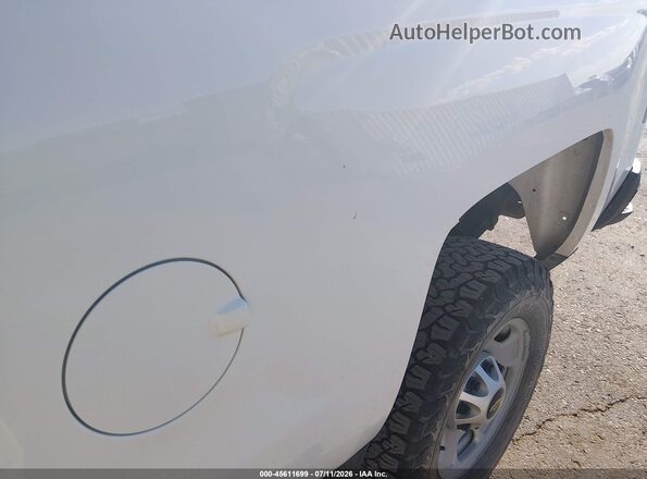1GC1KUEG5JF258489 2018 CHEVROLET SILVERADO White წინა ხედი
