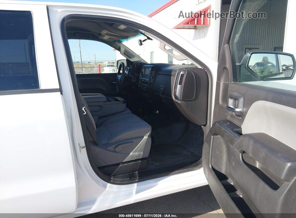 1GC1KUEG5JF258489 2018 CHEVROLET SILVERADO White წინა სალონის ხედი