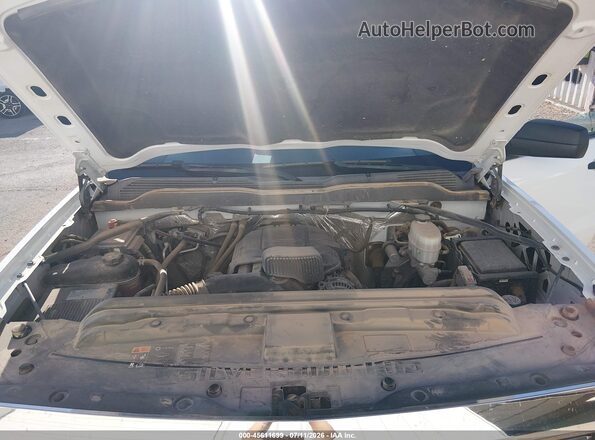 1GC1KUEG5JF258489 2018 CHEVROLET SILVERADO White უკანა ხედი