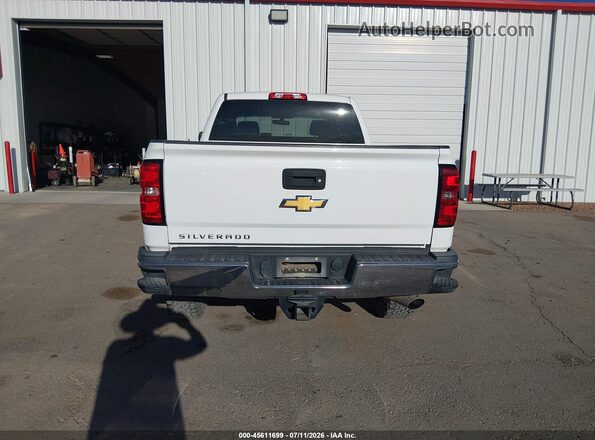 1GC1KUEG5JF258489 2018 CHEVROLET SILVERADO White 