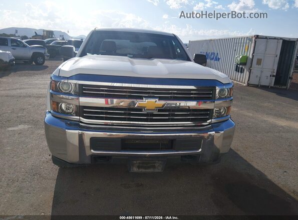 1GC1KUEG5JF258489 2018 CHEVROLET SILVERADO White ხელსაწყოთა პანელის ხედი