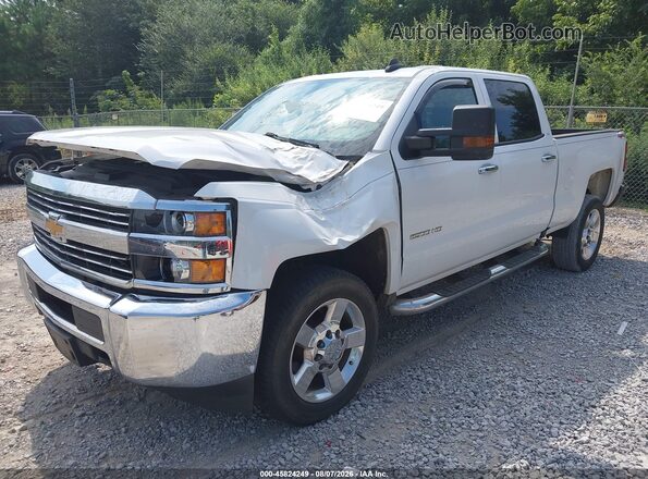 1GC1KUEG6HF199558 2017 CHEVROLET SILVERADO White წინა მარცხენა ხედი სამი მეოთხედიდან