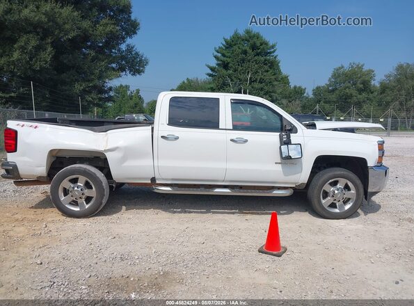 1GC1KUEG6HF199558 2017 CHEVROLET SILVERADO White უკანა სალონის ხედი