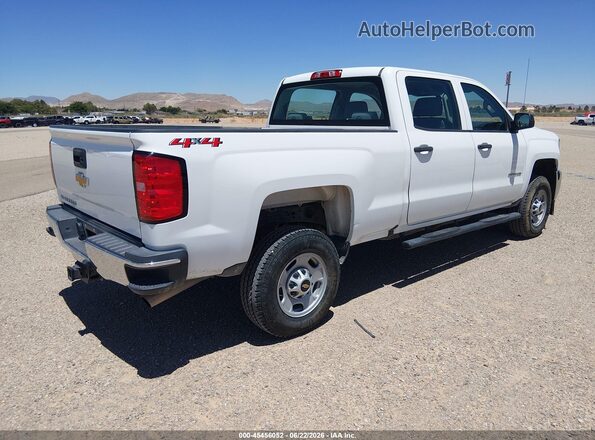 1GC1KUEG6JF257349 2018 CHEVROLET SILVERADO White უკანა მარჯვენა