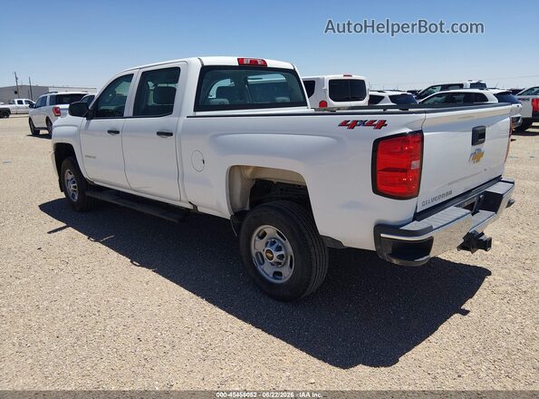 1GC1KUEG6JF257349 2018 CHEVROLET SILVERADO White უკანა მარცხენა