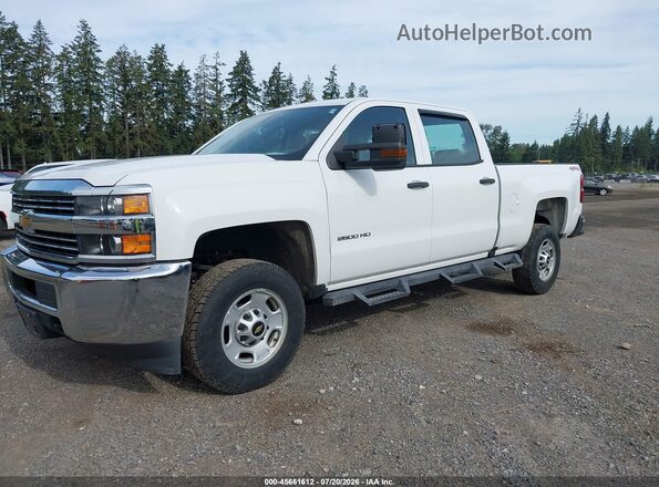 1GC1KUEG6JF257514 2018 CHEVROLET SILVERADO White Front left