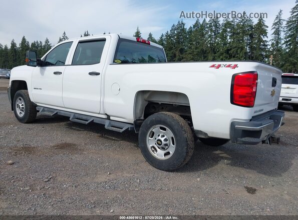1GC1KUEG6JF257514 2018 CHEVROLET SILVERADO White Rear left