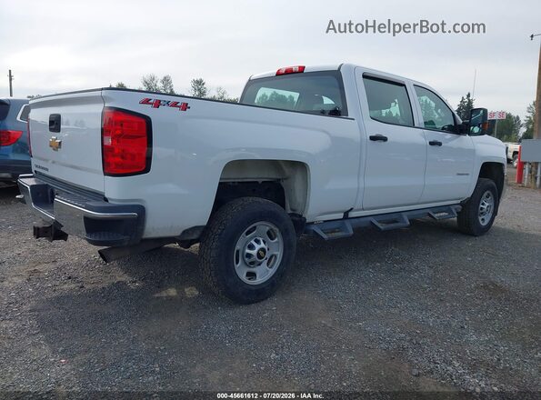 1GC1KUEG6JF257514 2018 CHEVROLET SILVERADO White Rear right
